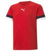 PUMA Trænings T-Shirt teamRISE - Rød/Sort Børn